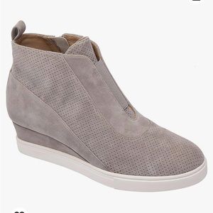 Paolo Anna suede wedge sneaker